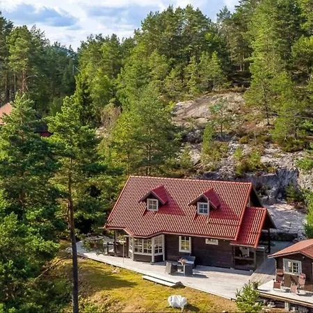 Telemark Cabin On A Small Island 度假居 Bergan